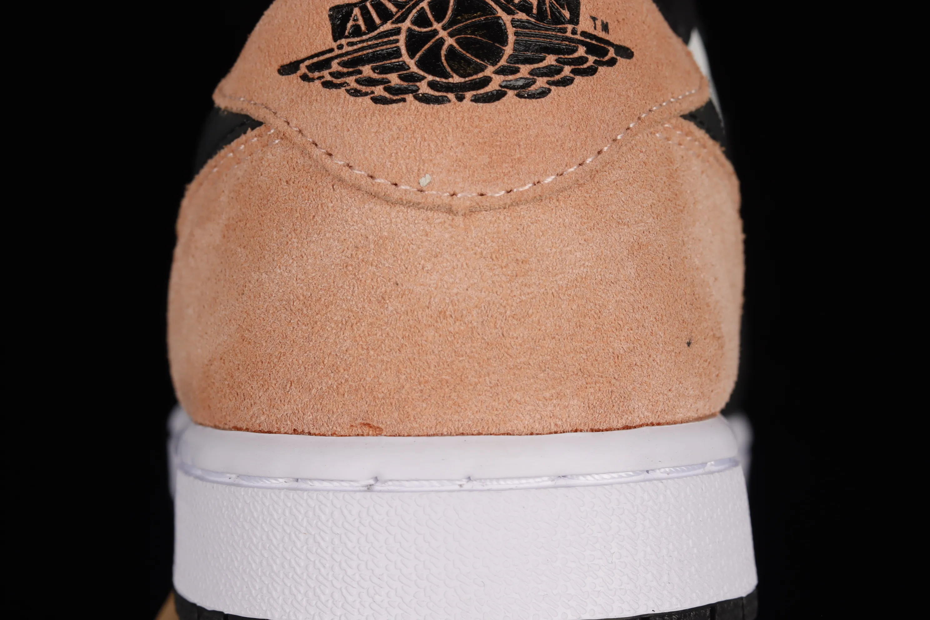 All categories Air Jordan Jordan series basketball shoes Air Jordan 1 Low Z version Air Jordan 1 Low OG "Bleached Coral" AJ1 Joe 1 black powder cultural basketball shoes CZ0790-061